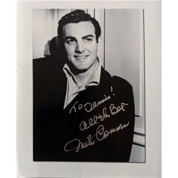 Mike Connors Signed Photo