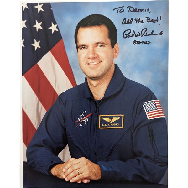 Paul William Richards signed photo