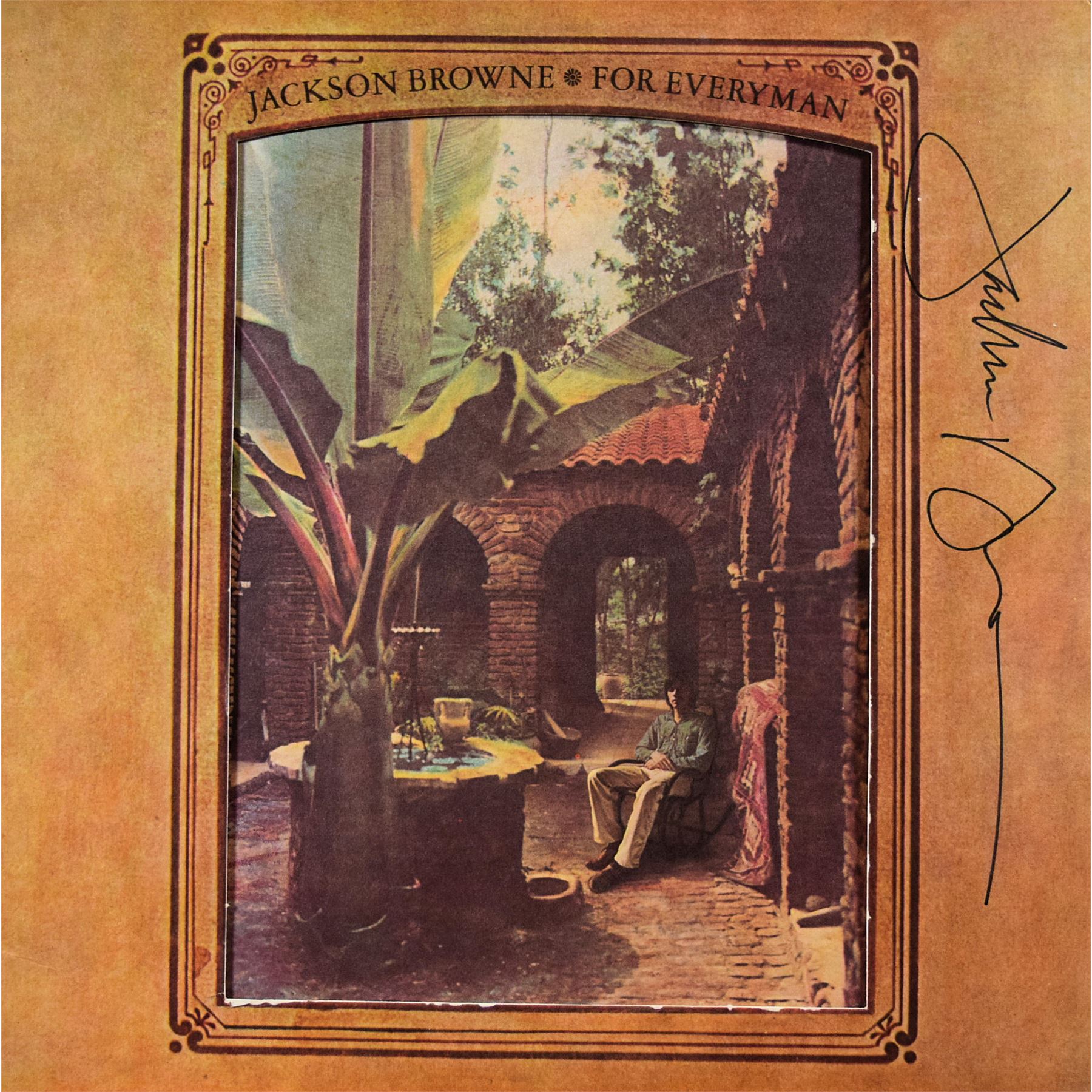 Jackson Browne signed For Everyman album
