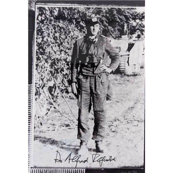 Alfred Regeniter signed photo