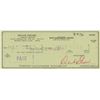 Image 1 : Dinah Shore signed check