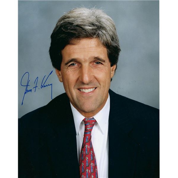 Gov. John Kerry signed photo