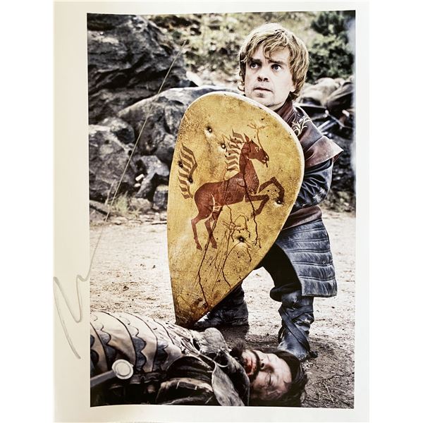 Peter Dinklage signed photo