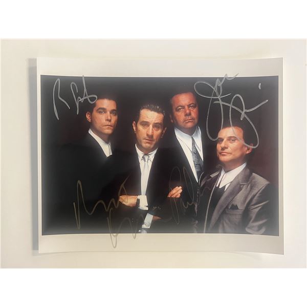 Goodfellas cast signed photo