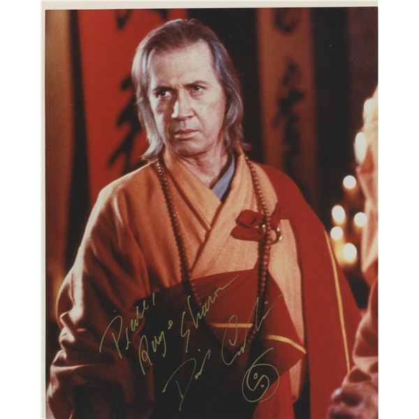 David Carradine signed photo