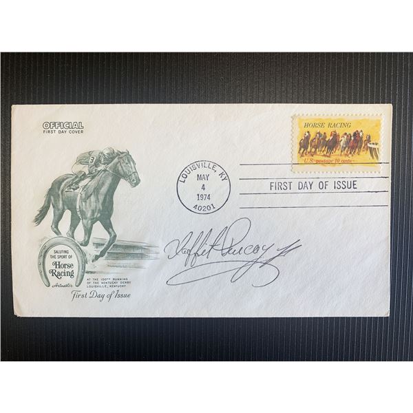Laffit Pincay signed first day cover