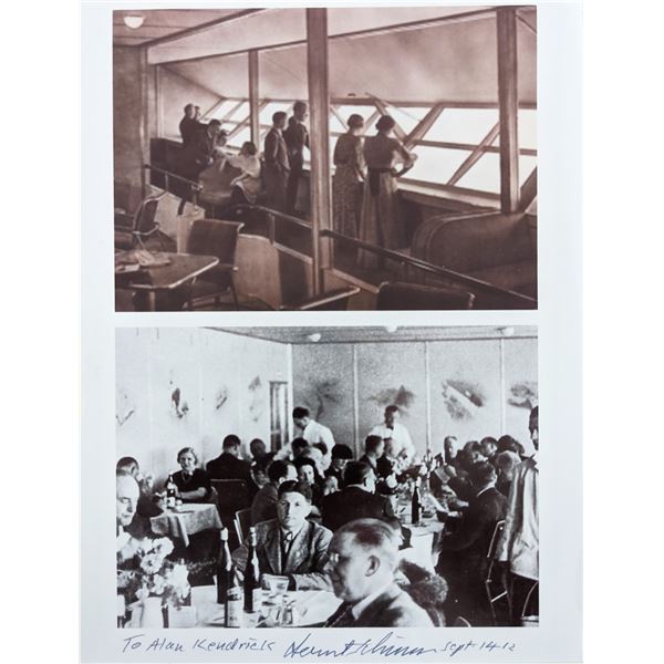 Horst Schirmer signed card with picture