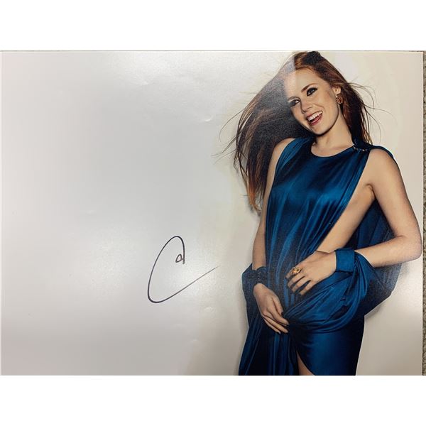 Amy Adams signed photo
