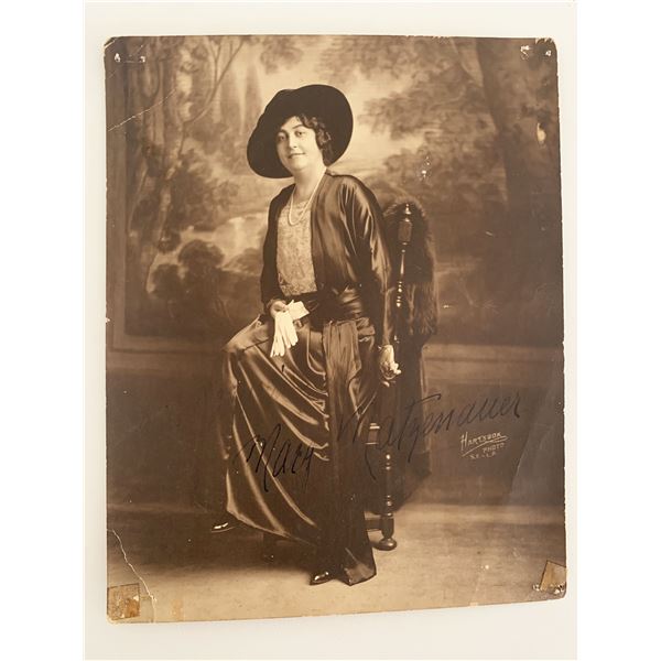 Margaret Matzenauer signed Opera Star photo