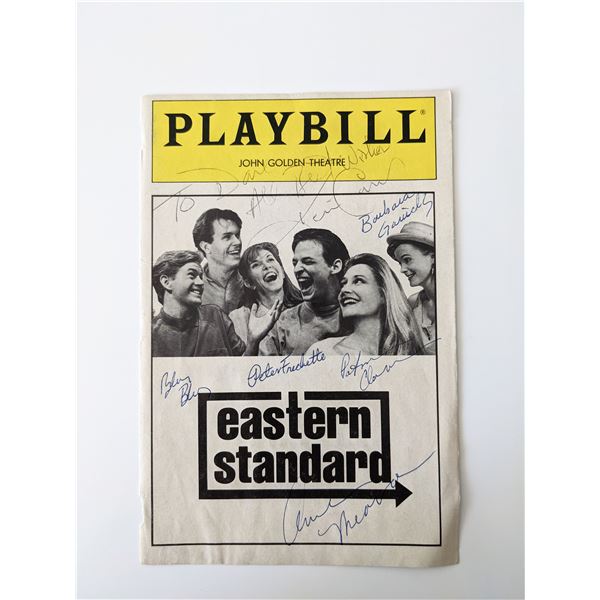 Eastern Standard Cast Signed Playbill Cover