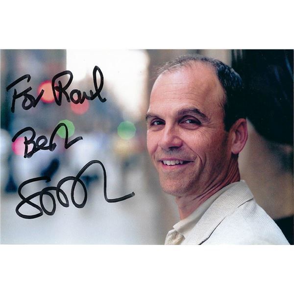 Author Scott Turow signed photo