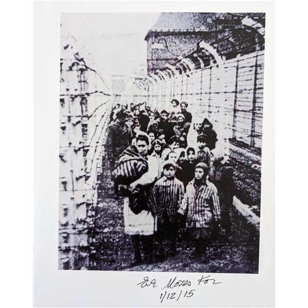 Eva Mozes Kor signed picture