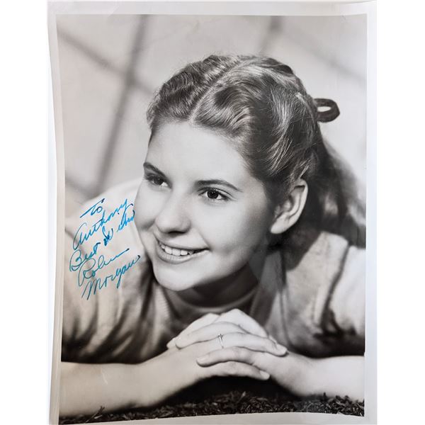 Robin Morgan signed photo