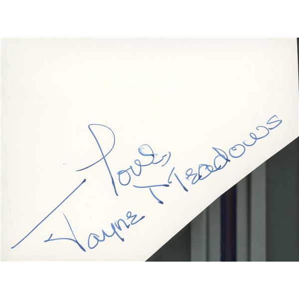 Jayne Meadows signature cut