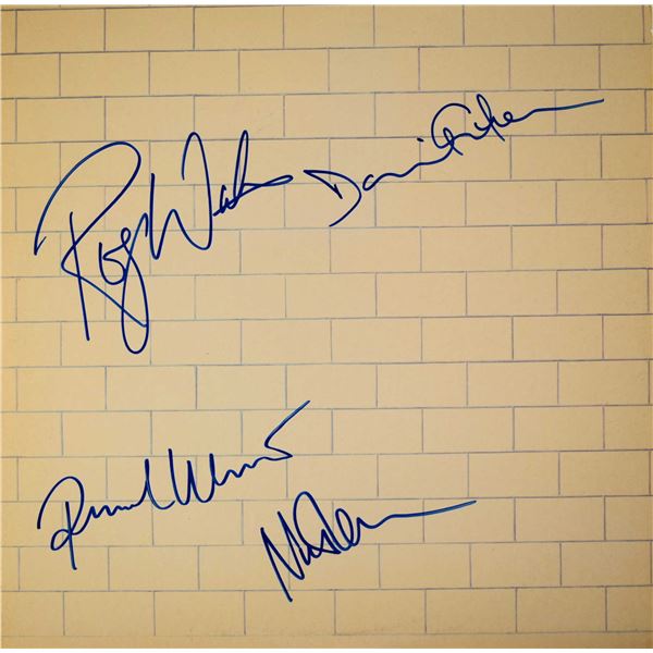 Pink Floyd signed The Wall album