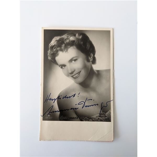 Annemarie DŸringer signed photo
