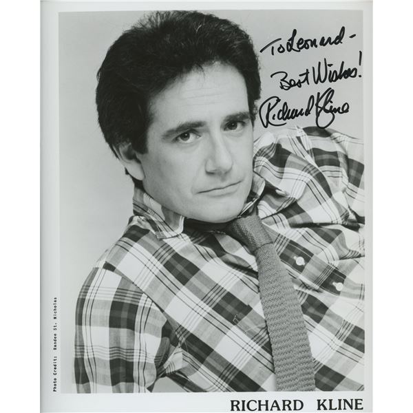 Richard Kline signed Dallas photo