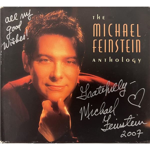 Michael Feinstein Anthology signed cd