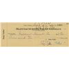 Image 1 : Rudy VallŽ signed check