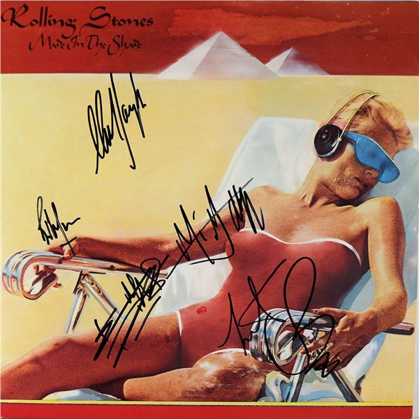 The Rolling Stones signed Made In The Shade album