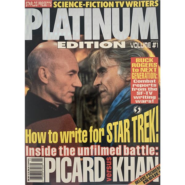 Ned Vaughn / Robin Curtis signed magazine