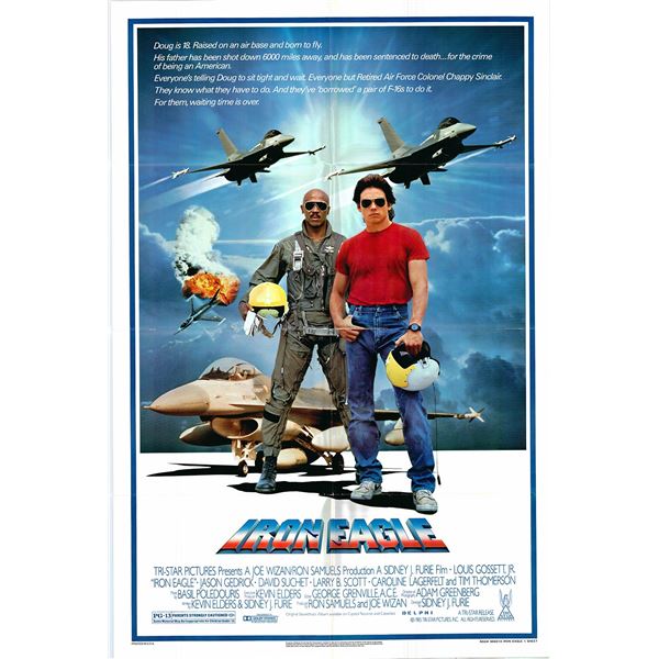 Iron Eagle Original 1986 Vintage One Sheet Poster