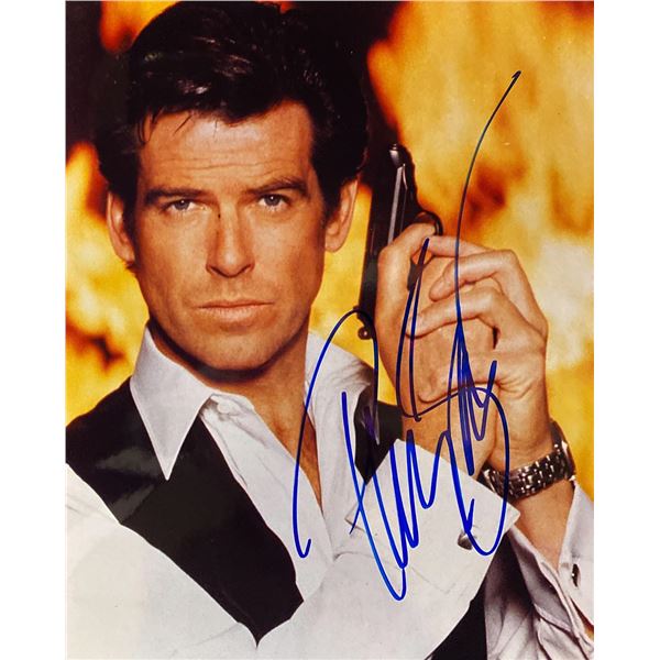 James Bond Pierce Brosnan signed  photo