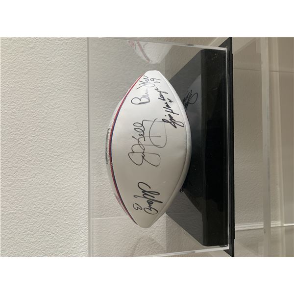 Quarterback Club John Elway, Phil Simms and friends 1992 signed football