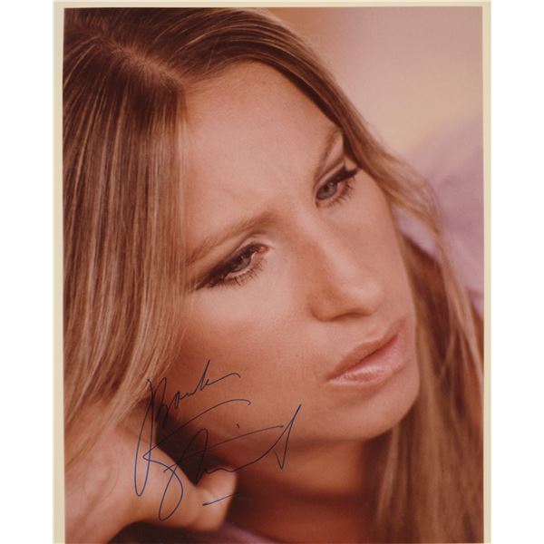 Barbara Streisand signed photo