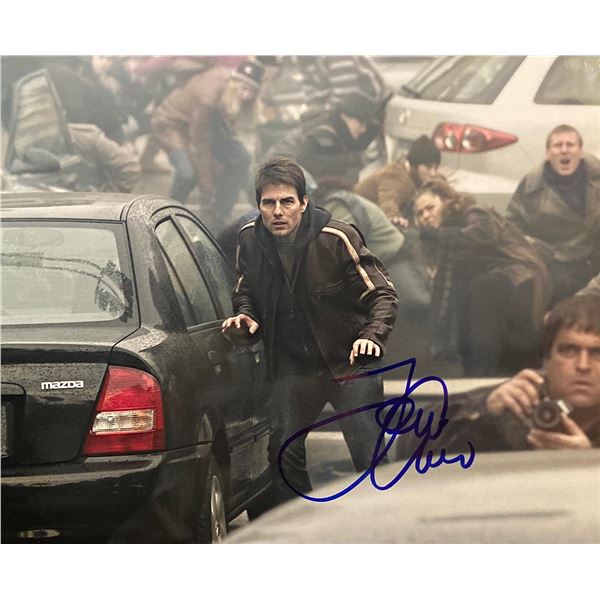 War of the Worlds Tom Cruise Signed Movie Photo
