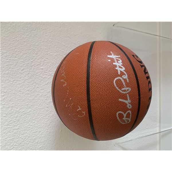 Hall Of Fame signed basketball