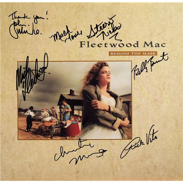 Fleetwood Mac Behind The Mask signed album