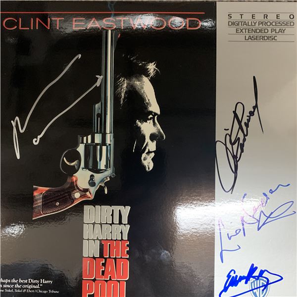 Dirty Harry In The Dead Pool signed laser disc