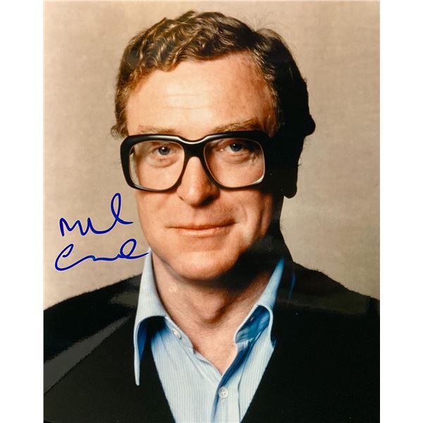 Michael Caine signed photo
