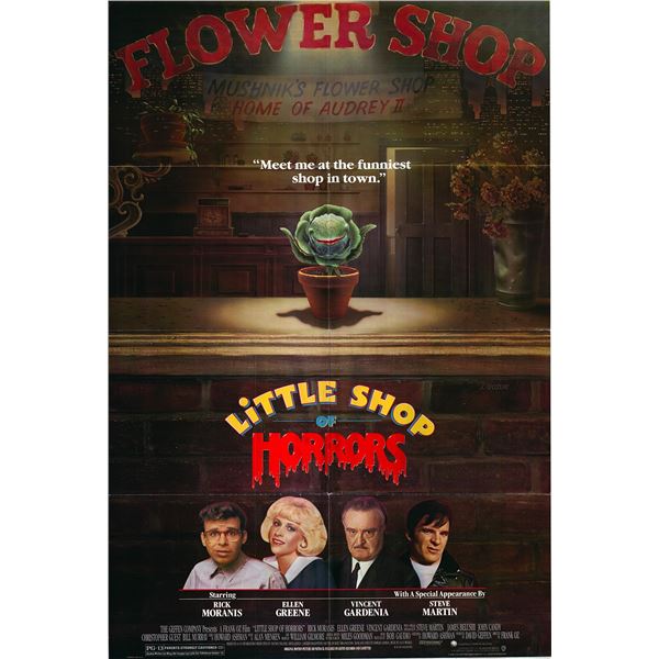 Little Shop of Horrors Original 1986 Vintage One Sheet Poster