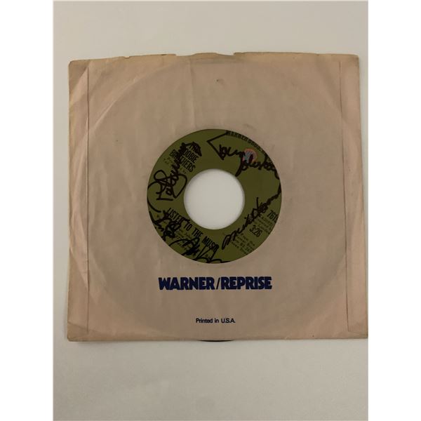 The Doobie Brothers signed Listen to the Music 45 RPM