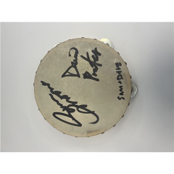 Sam & Dave signed tambourine