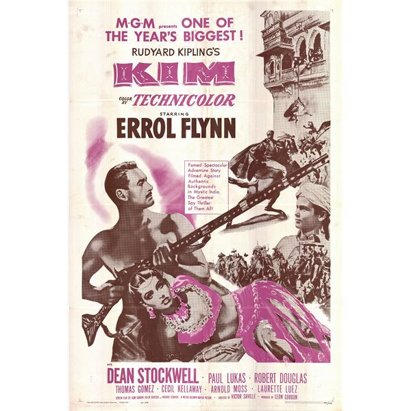 Kim Original 1962R Vintage One Sheet Poster