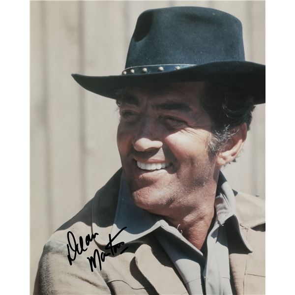 Dean Martin signed photo