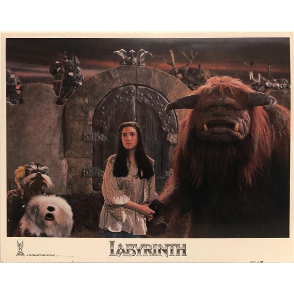 David Bowie Labyrinth Original 1986 Vintage Lobby Card