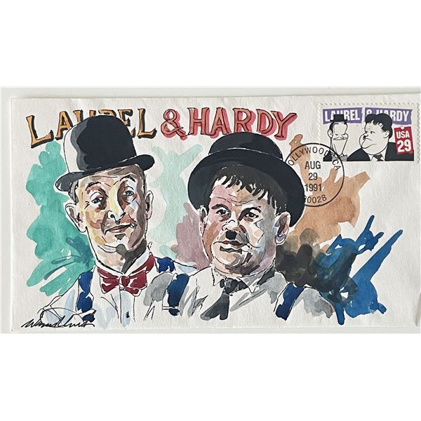 Laurel & Hardy first day cover