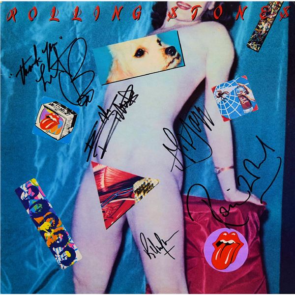 The Rolling Stones signed Under Cover album