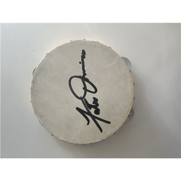 Fats Domino signed tambourine