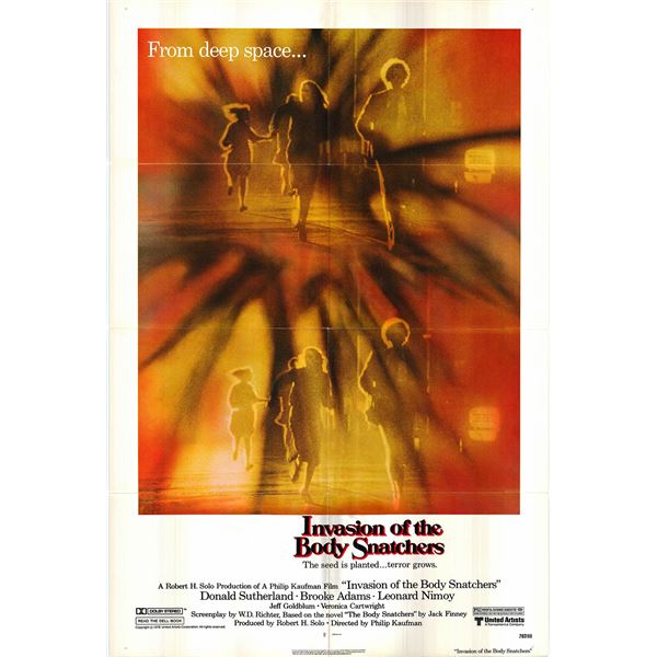 Invasion of the Body Snatchers Original 1978 Vintage One Sheet Poster