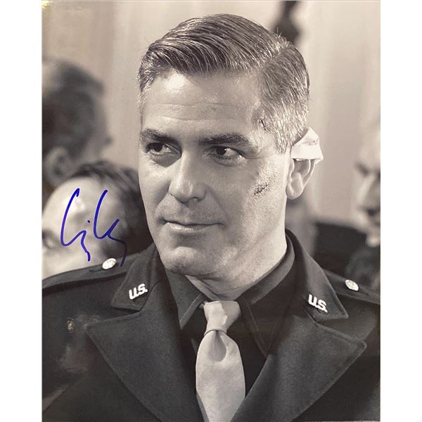 The Good German George Clooney Signed Movie Photo