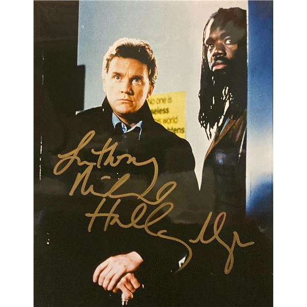 The Dead Zone Anthony Michael Hall and John L Adams Signed Photo