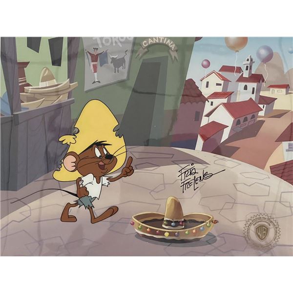 Speedy Gonzalez Friz Freleng signed limited edition sericel
