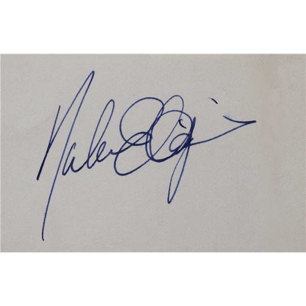 Duke Ellington signature slip
