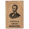 Image 1 : Abraham Lincoln 1864 Campaign Songster Booklet