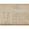Image 2 : Abraham Lincoln Autograph Endorsement Signed as President